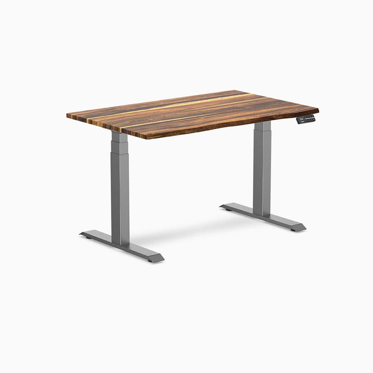 Desky Dual Hardwood Sit Stand Desk