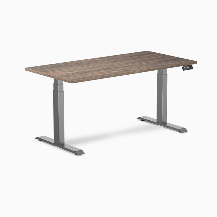 Desky Dual Melamine Sit Stand Desk