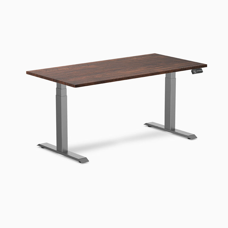 Desky Dual Softwood zit-sta bureau