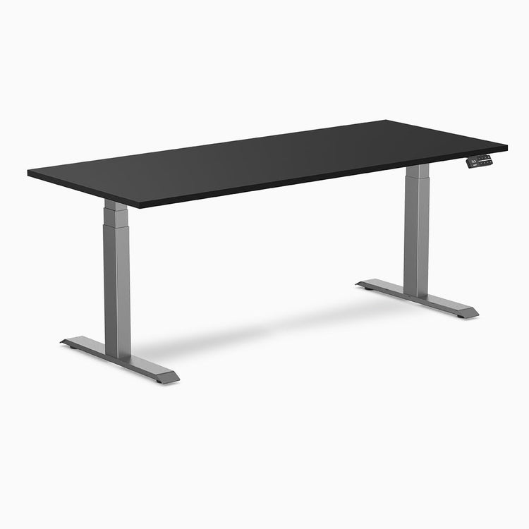 Desky Dual Melamine Sit Stand Desk