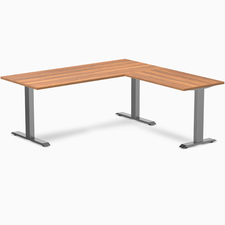 Desky Zero Melamine L-Shape Office Desk