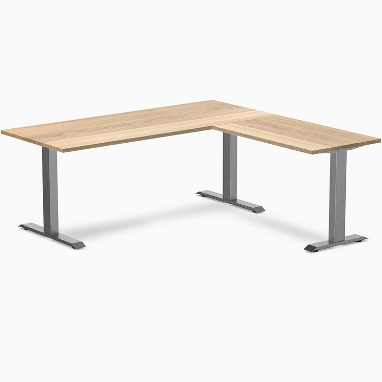 Bureau d'angle Desky Zero en bois massif
