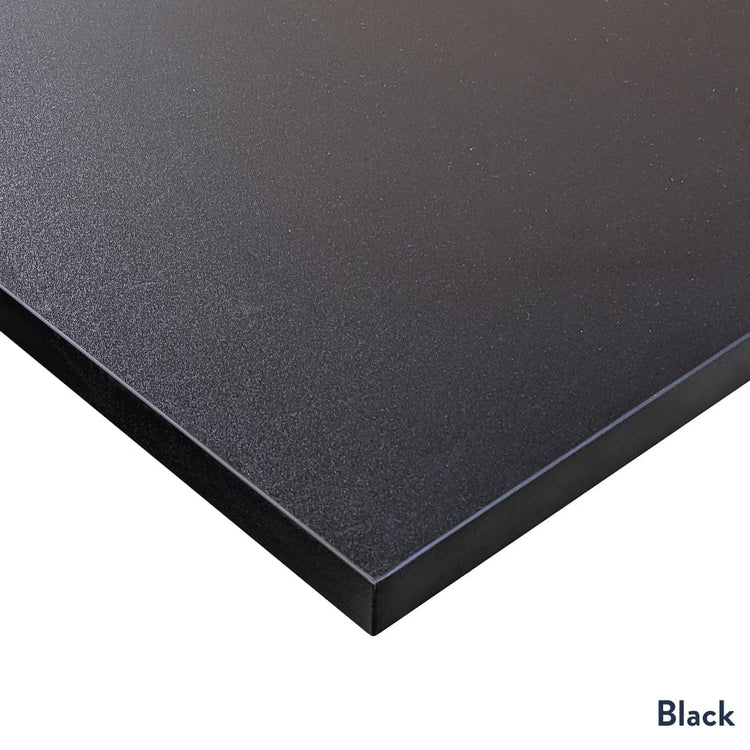 Desky Zero Melamine L-Shape Office Desk