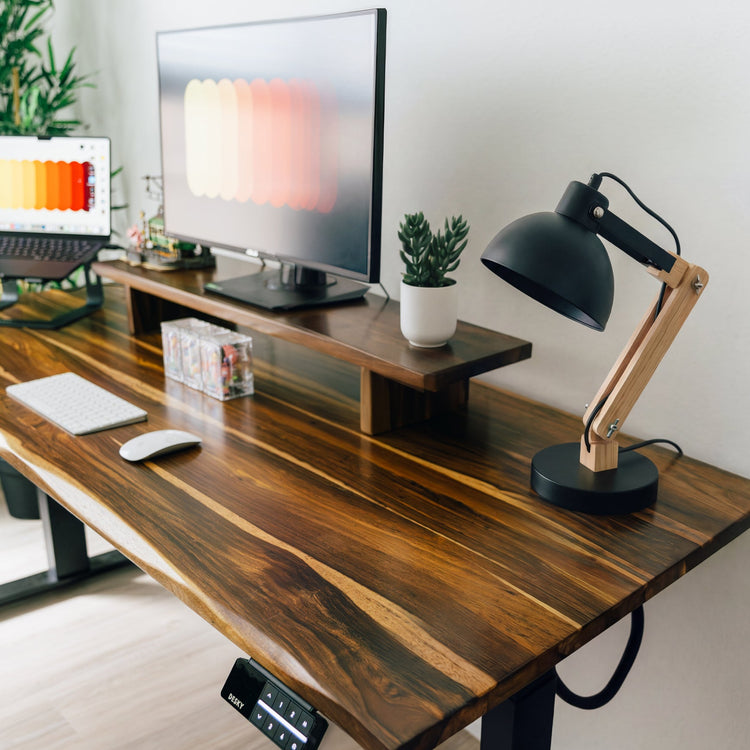 Desky Axis Wooden Desk Lamp