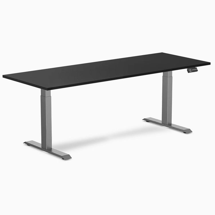 Desky Dual Melamine Sit Stand Desk