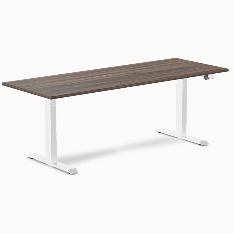Desky Dual Melamine Sit Stand Desk