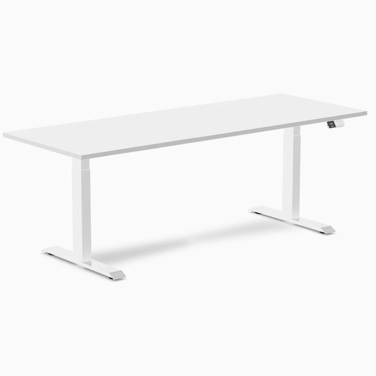 Desky Dual Melamine Sit Stand Desk