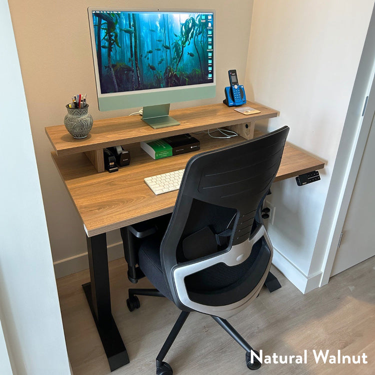 Desky Dual Mini Sit Stand Desk