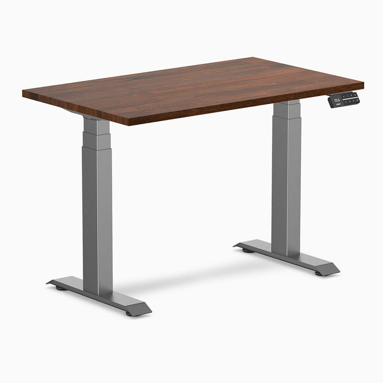 Desky Dual Mini Rubberwood Sit Stand Desk