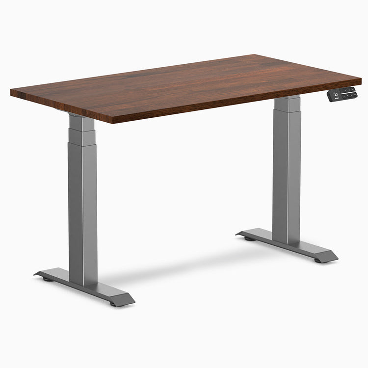 Desky Dual Mini Rubberwood Sit Stand Desk