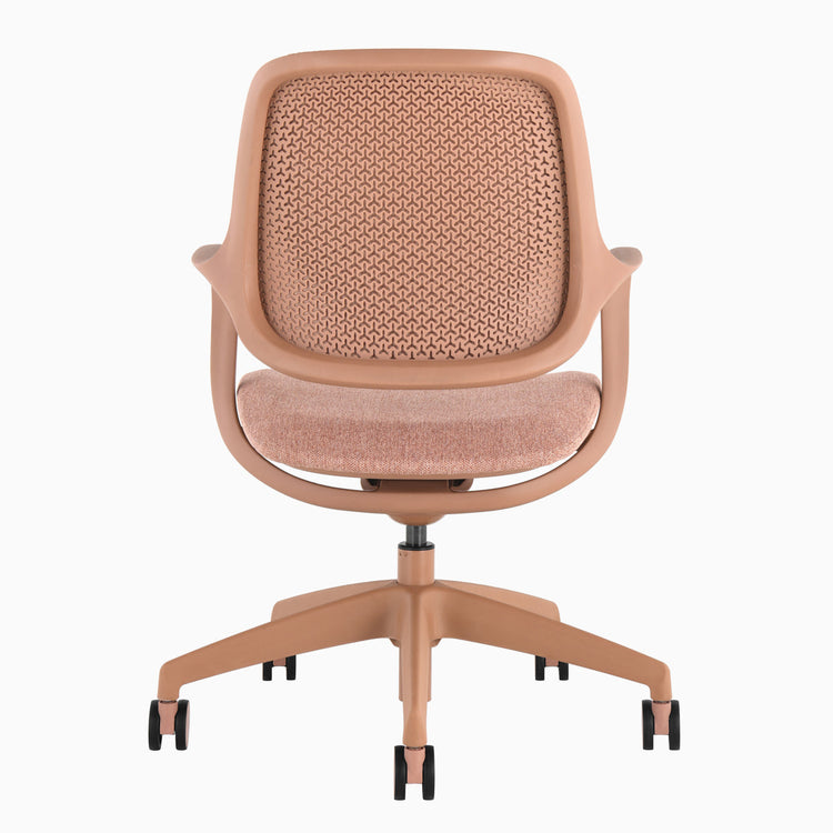 Chaise de bureau ergonomique Ă dossier bas Desky Evoque