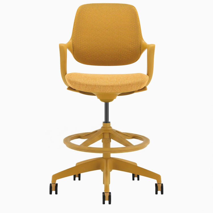 Chaise de bureau ergonomique Ă dossier bas Desky Evoque