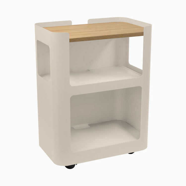 Desky Minimal open verrijdbare ladekast