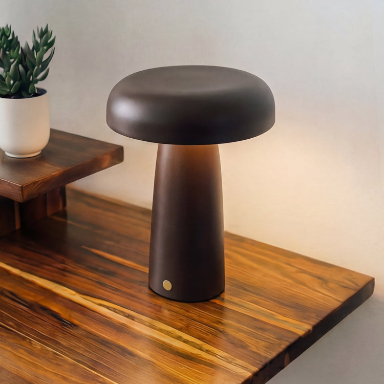 Desky Mushroom Cordless Desk Lamp