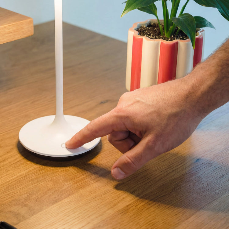 Desky Silhouette Cordless Desk Lamp