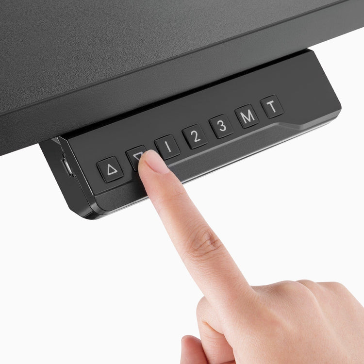 Desky Single Sit Stand Pedestal Desk