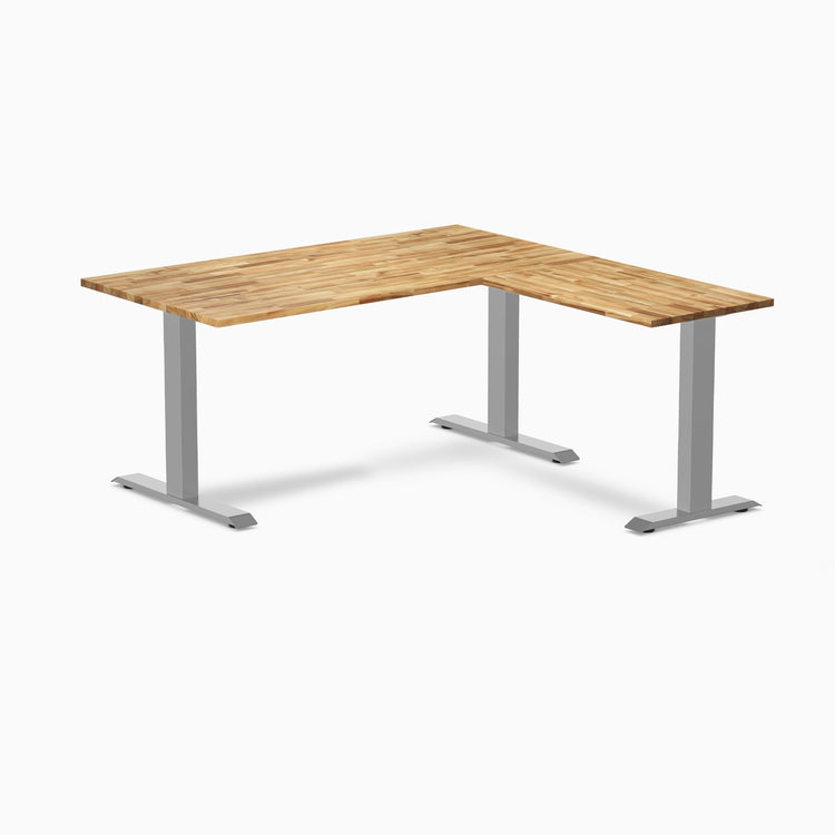 Bureau d'angle Desky Zero en bois massif