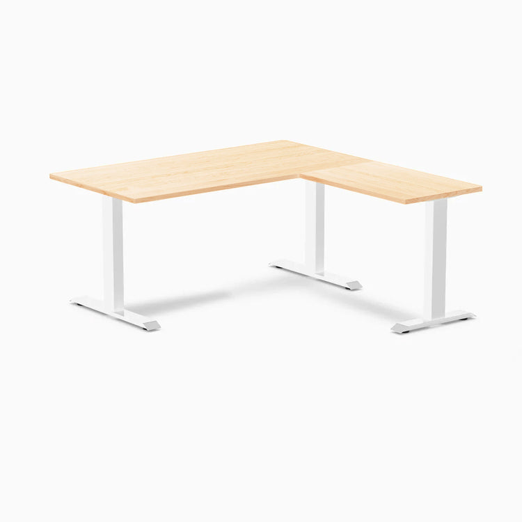 Bureau d'angle Desky Zero en bois massif