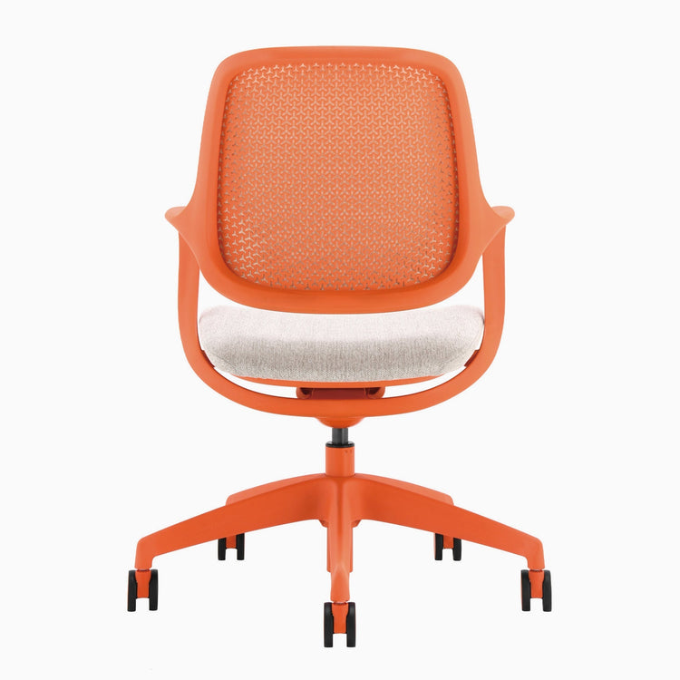 Chaise de bureau ergonomique Ă dossier bas Desky Evoque