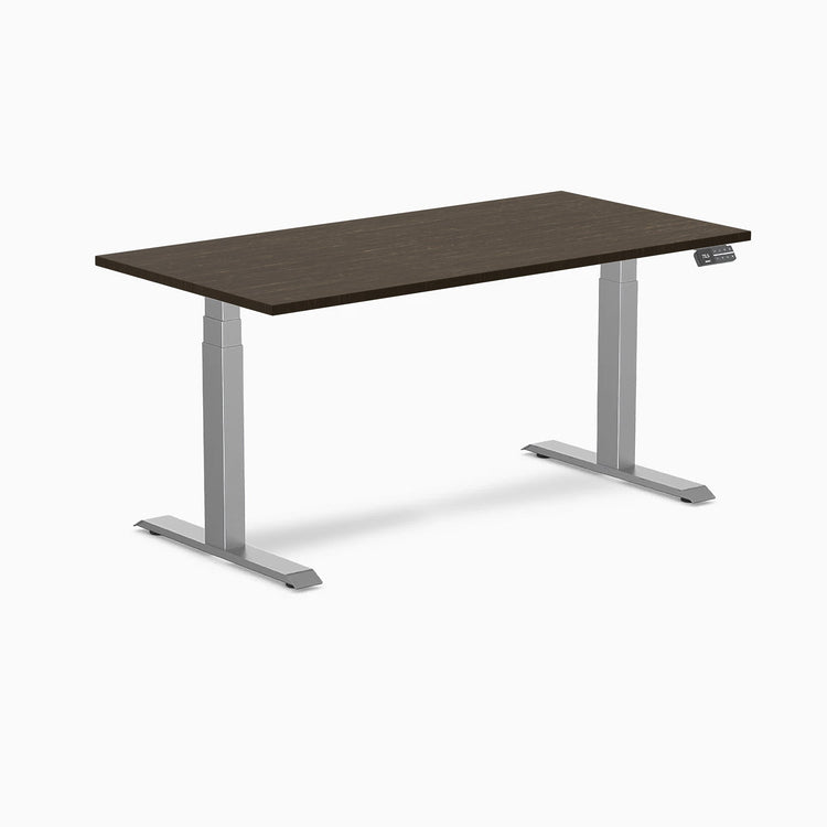Desky Dual bamboe zit-sta bureau