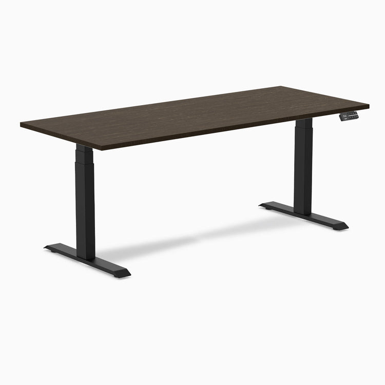 Desky Dual bamboe zit-sta bureau
