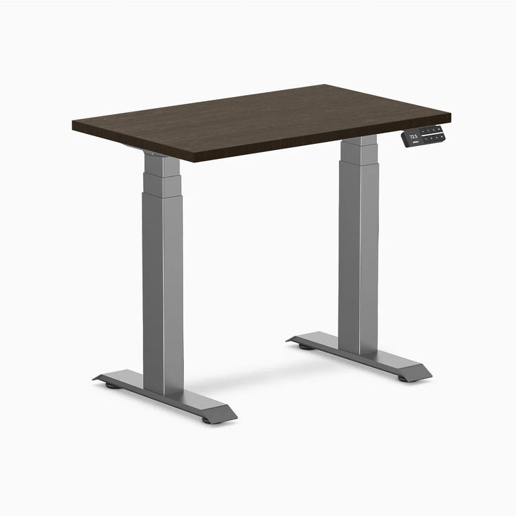 Desky Dual Mini Bambus höhenverstellbarer Schreibtisch