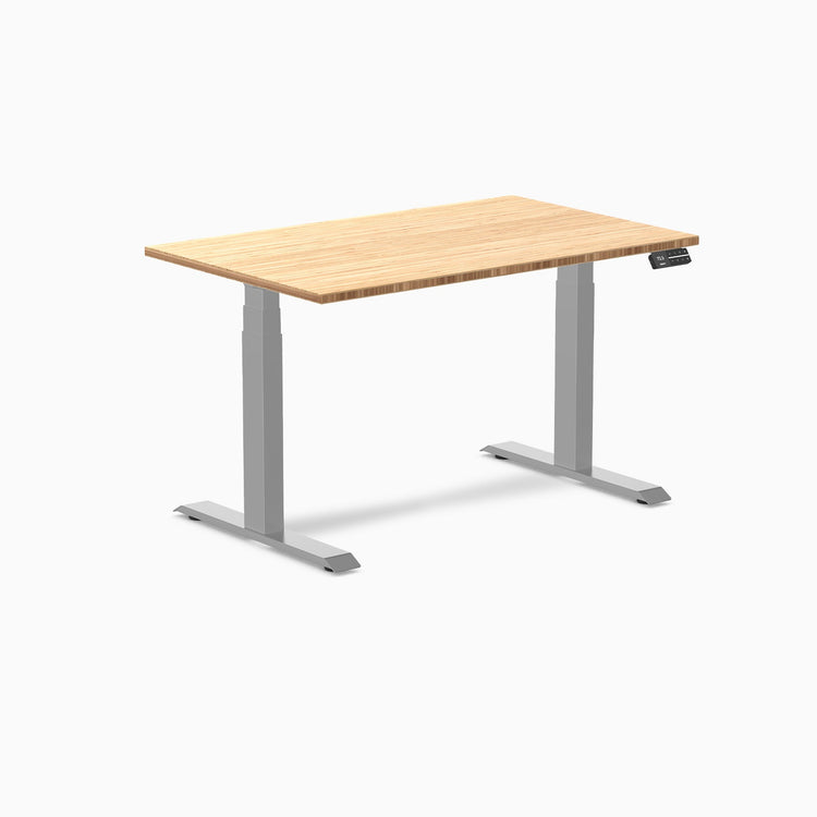 Desky Dual bamboe zit-sta bureau