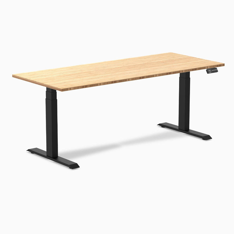 Desky Dual bamboe zit-sta bureau