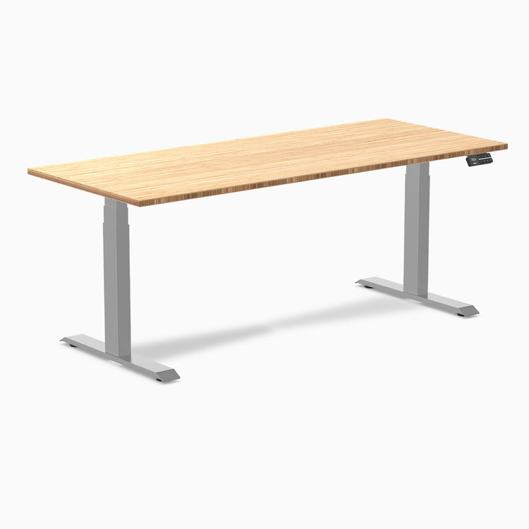 Desky Dual bamboe zit-sta bureau