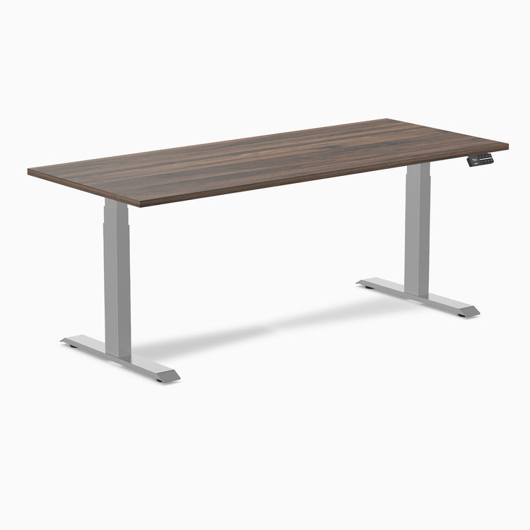 Desky Dual Melamine Sit Stand Desk