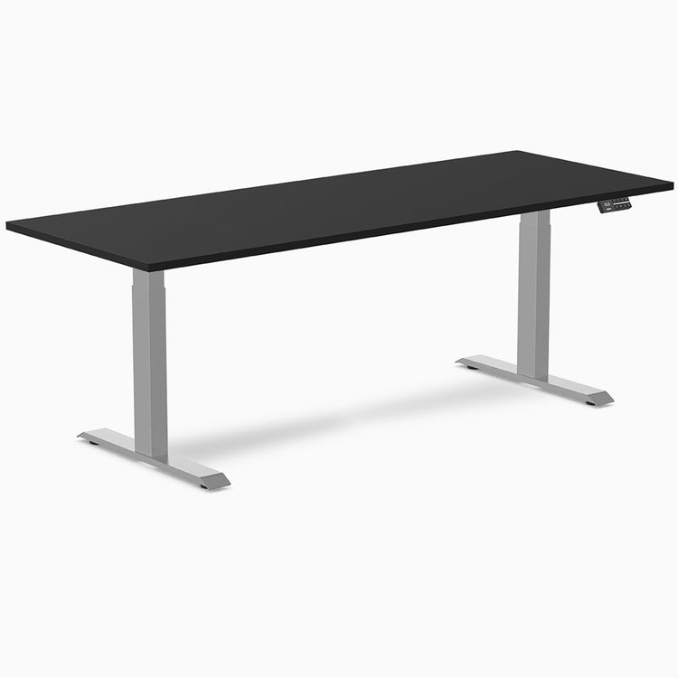 Desky Dual Melamine Sit Stand Desk