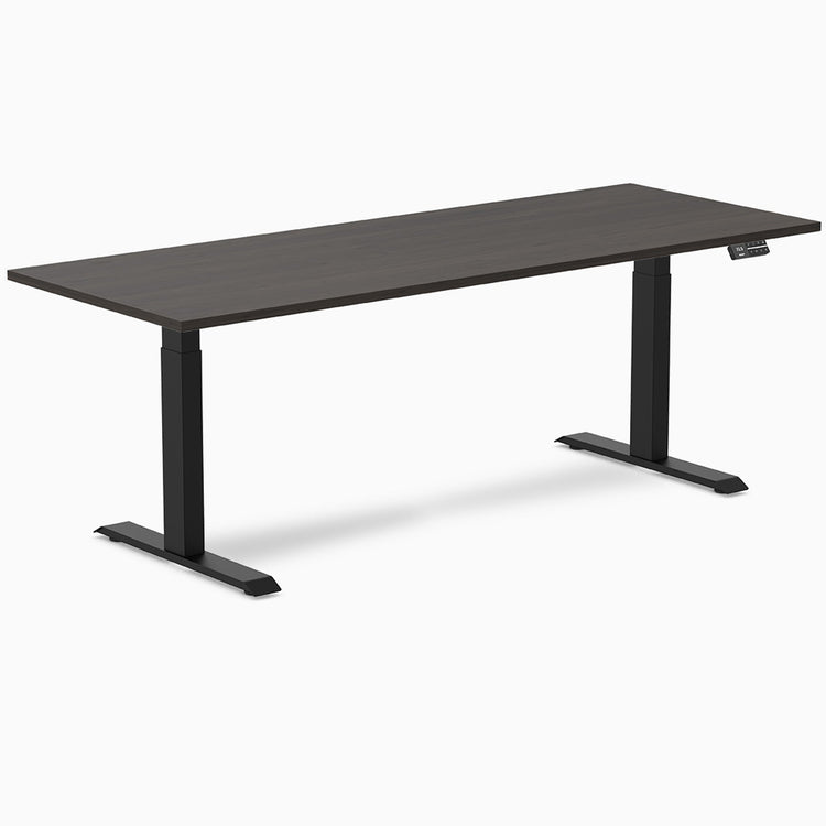 Desky Dual Melamine Sit Stand Desk