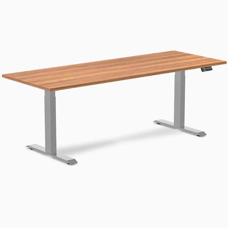 Desky Dual Melamine Sit Stand Desk