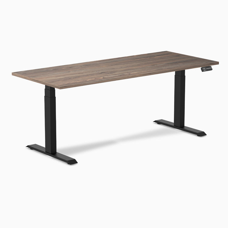 Desky Dual Melamine Sit Stand Desk
