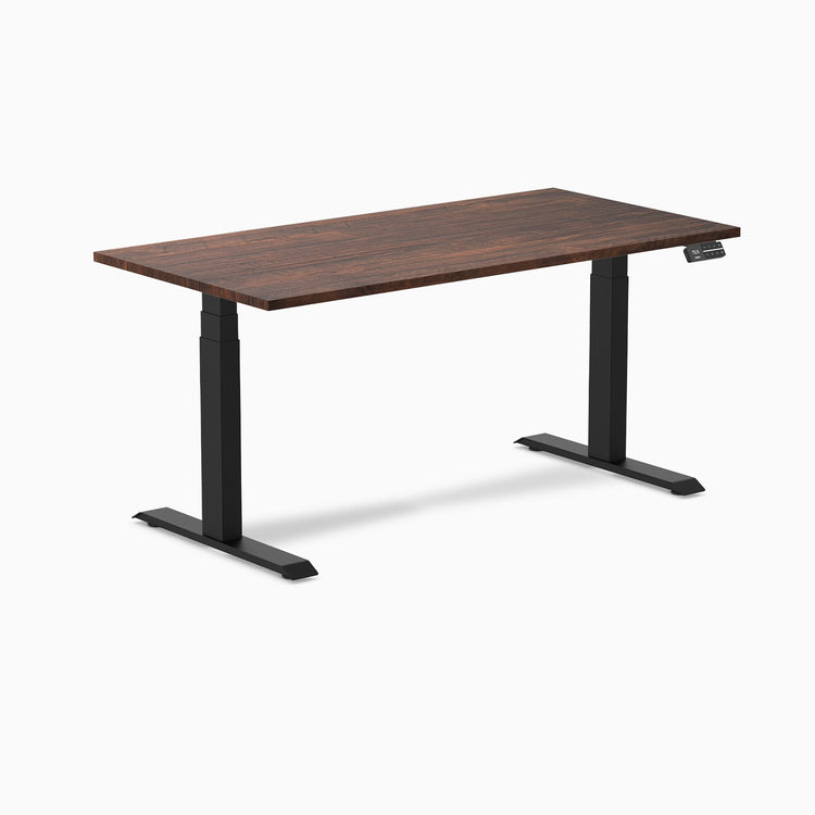 Desky Dual Softwood zit-sta bureau