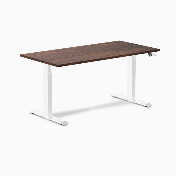 Desky Dual Softwood zit-sta bureau
