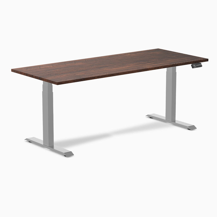 Desky Dual Softwood zit-sta bureau