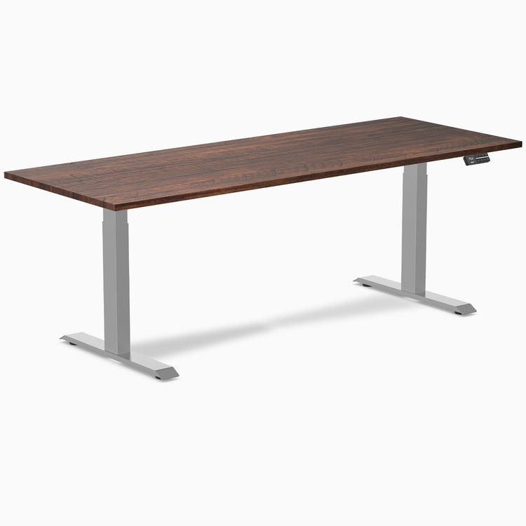 Desky Dual Softwood zit-sta bureau