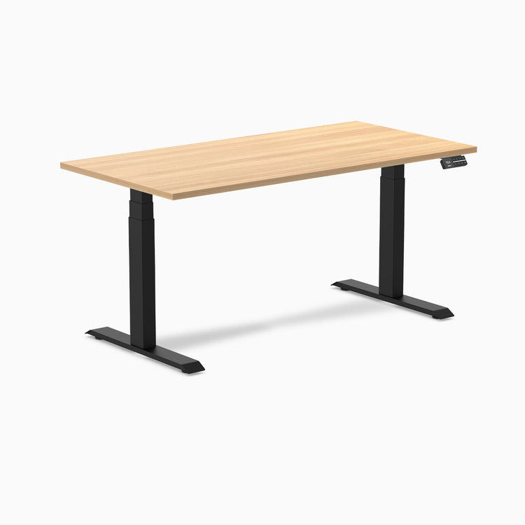 Desky Dual Melamine Sit Stand Desk