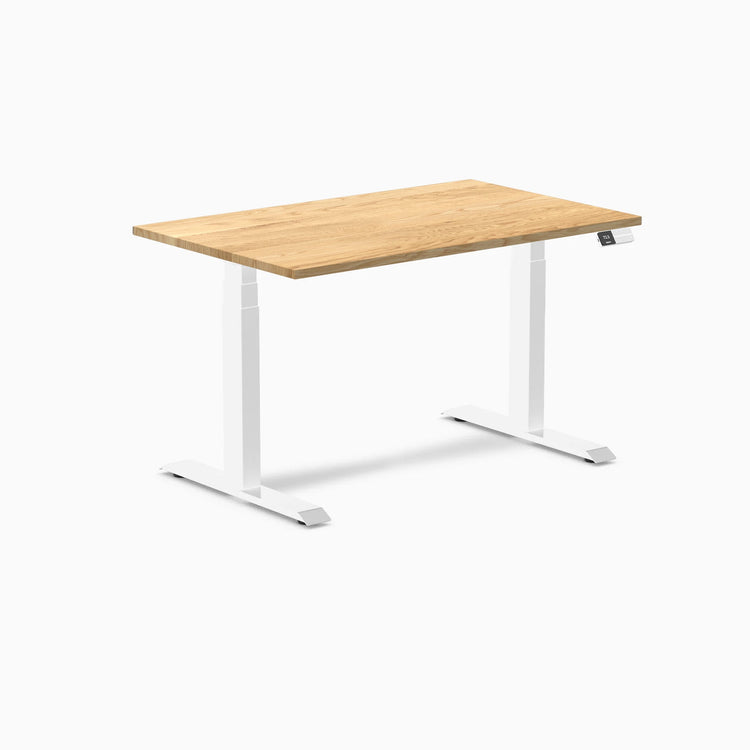 Desky Dual Hardwood Sit Stand Desk