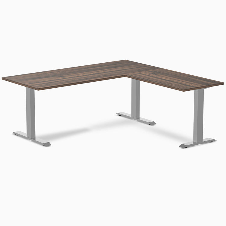Desky Zero Melamine L-Shape Office Desk