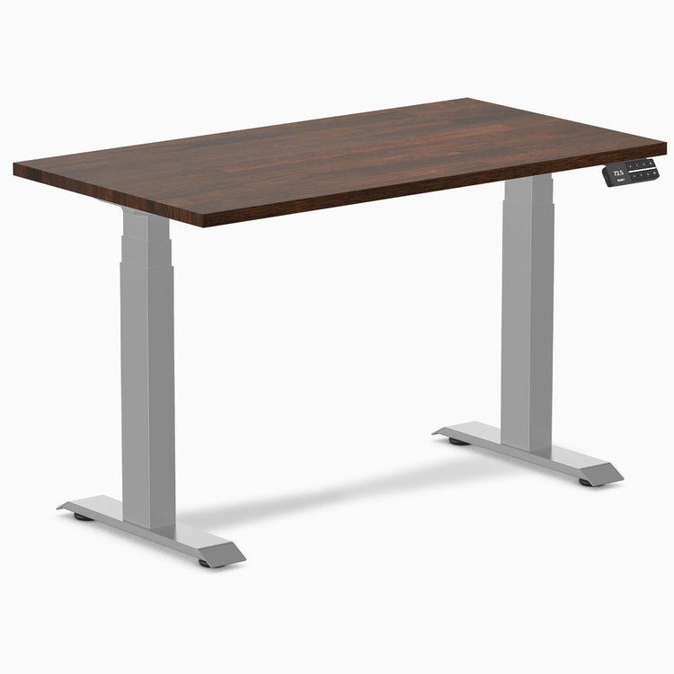 Desky Dual Mini Rubberwood Sit Stand Desk