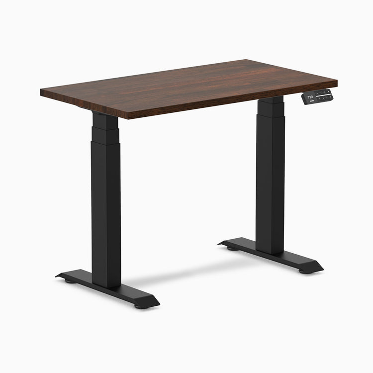 Desky Dual Mini Rubberwood Sit Stand Desk