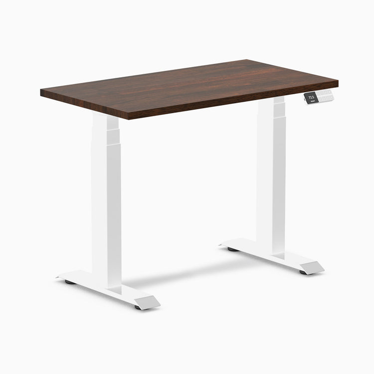 Desky Dual Mini Rubberwood Sit Stand Desk