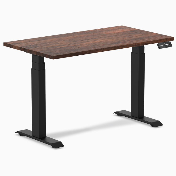 Desky Dual Mini Softwood Sit Stand Desk