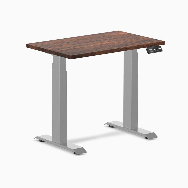 Desky Dual Mini Softwood Sit Stand Desk