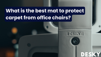 Welche Unterlage schützt Teppichböden am besten vor ergonomischen Bürostühlen?