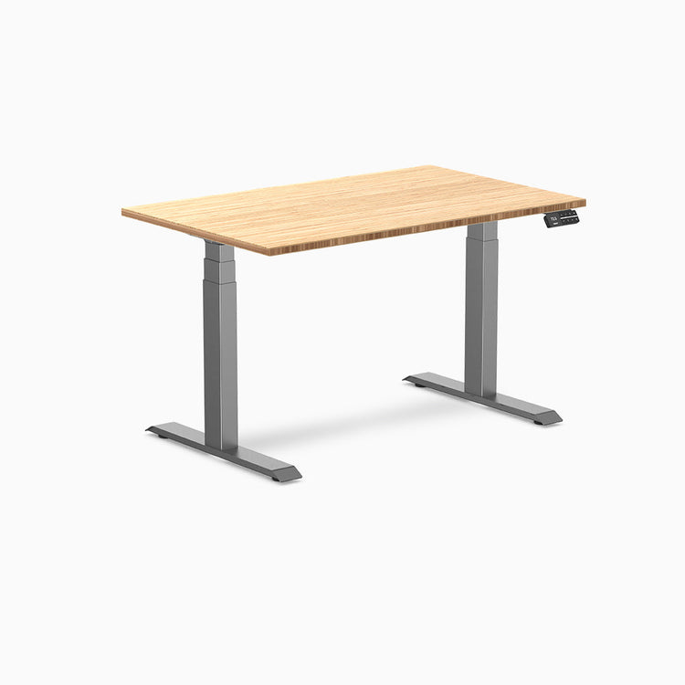 Desky Dual bamboe zit-sta bureau