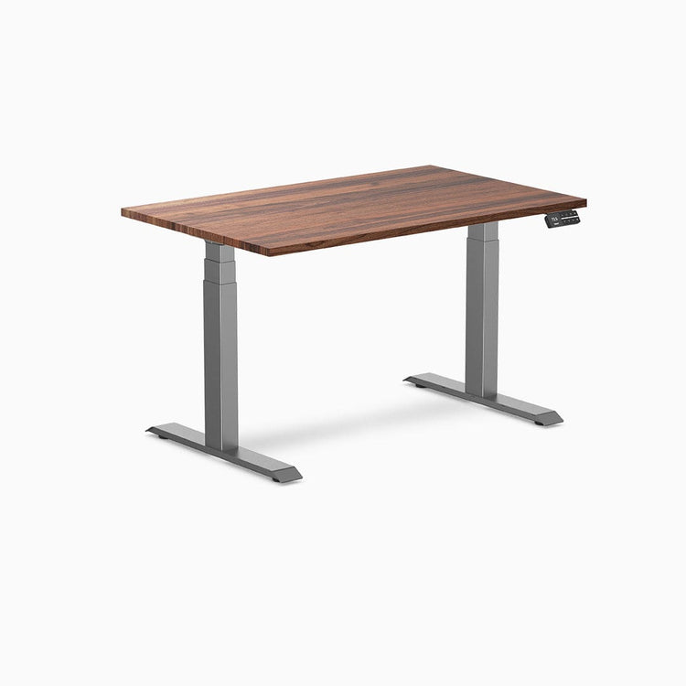 Desky Dual Hardwood Sit Stand Desk