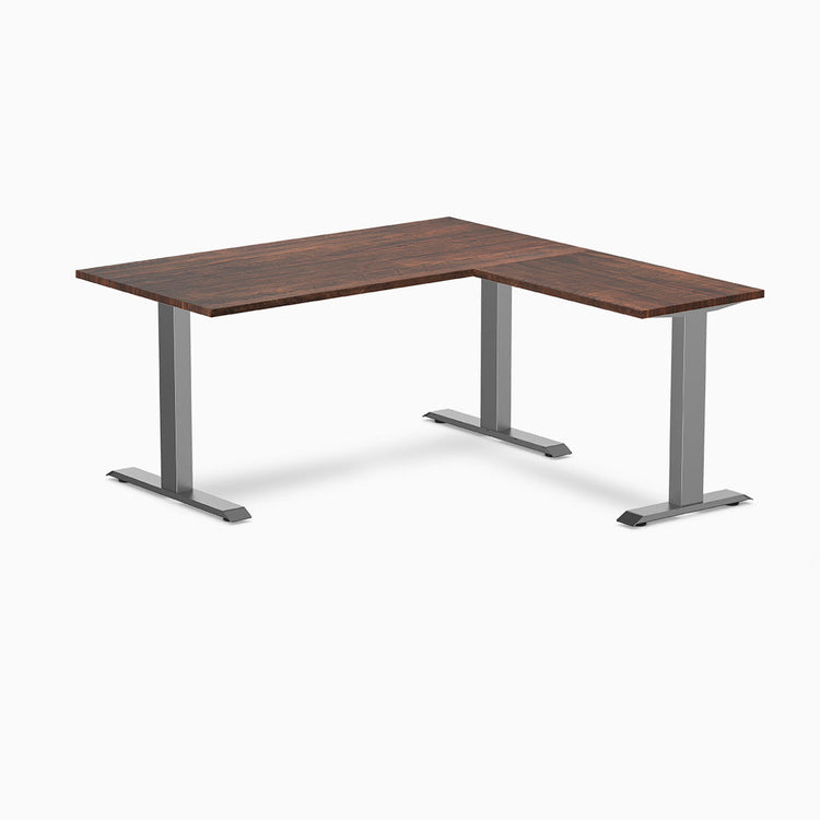 Desky Zero Softwood L-Shape Office Desk